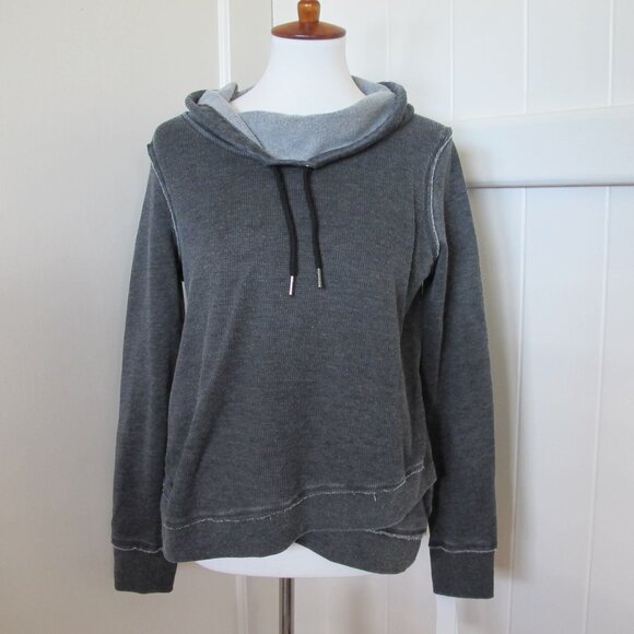 Calvin Klein | Cozy Performance Cowl Distressed Pullover New with Tags - Picture 1 of 12